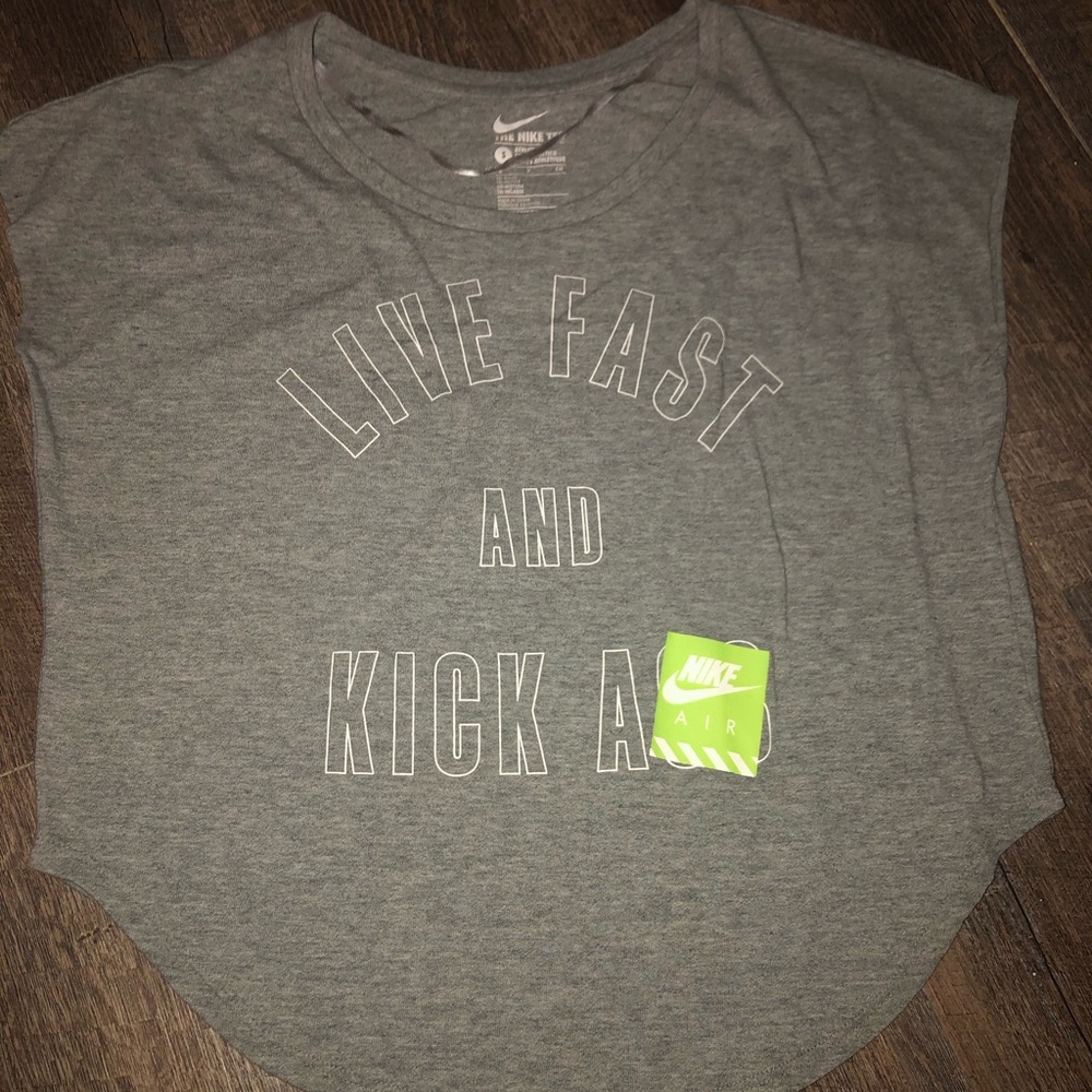 Nike over sized crop top